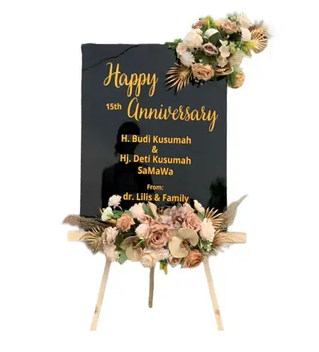 Papan Bunga Akrilik Malendeng